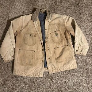 Carhartt Beige vintage Field chore shaket jacket